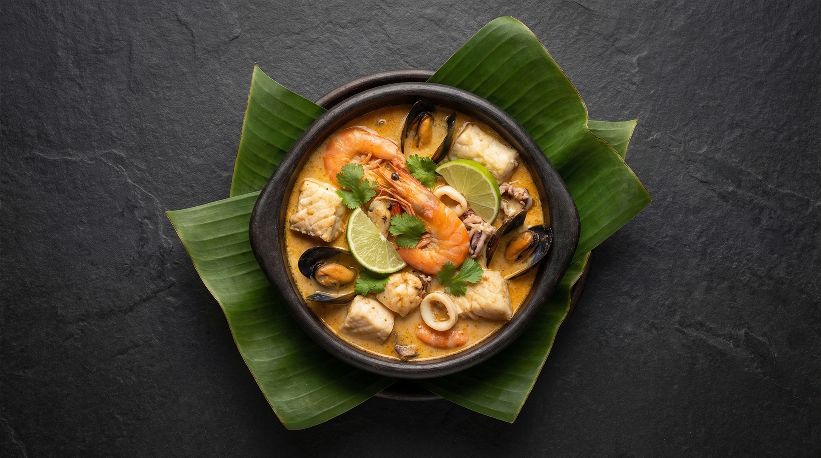 Cuantas calorias tiene la cazuela de mariscos: tabla y porciones