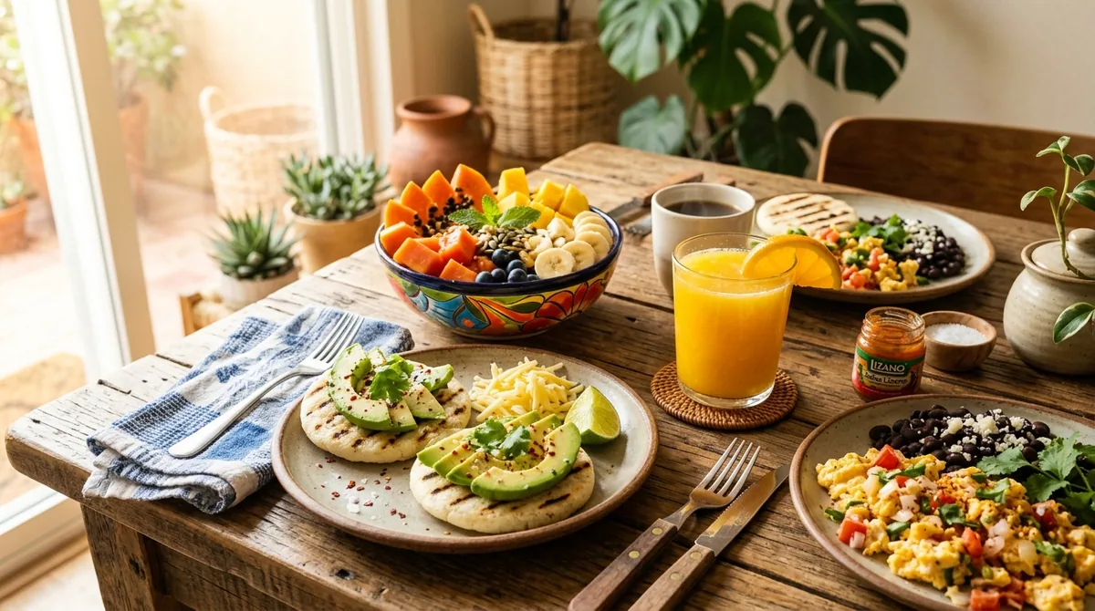 15 Desayunos Saludables Latinoamericanos con Calorías