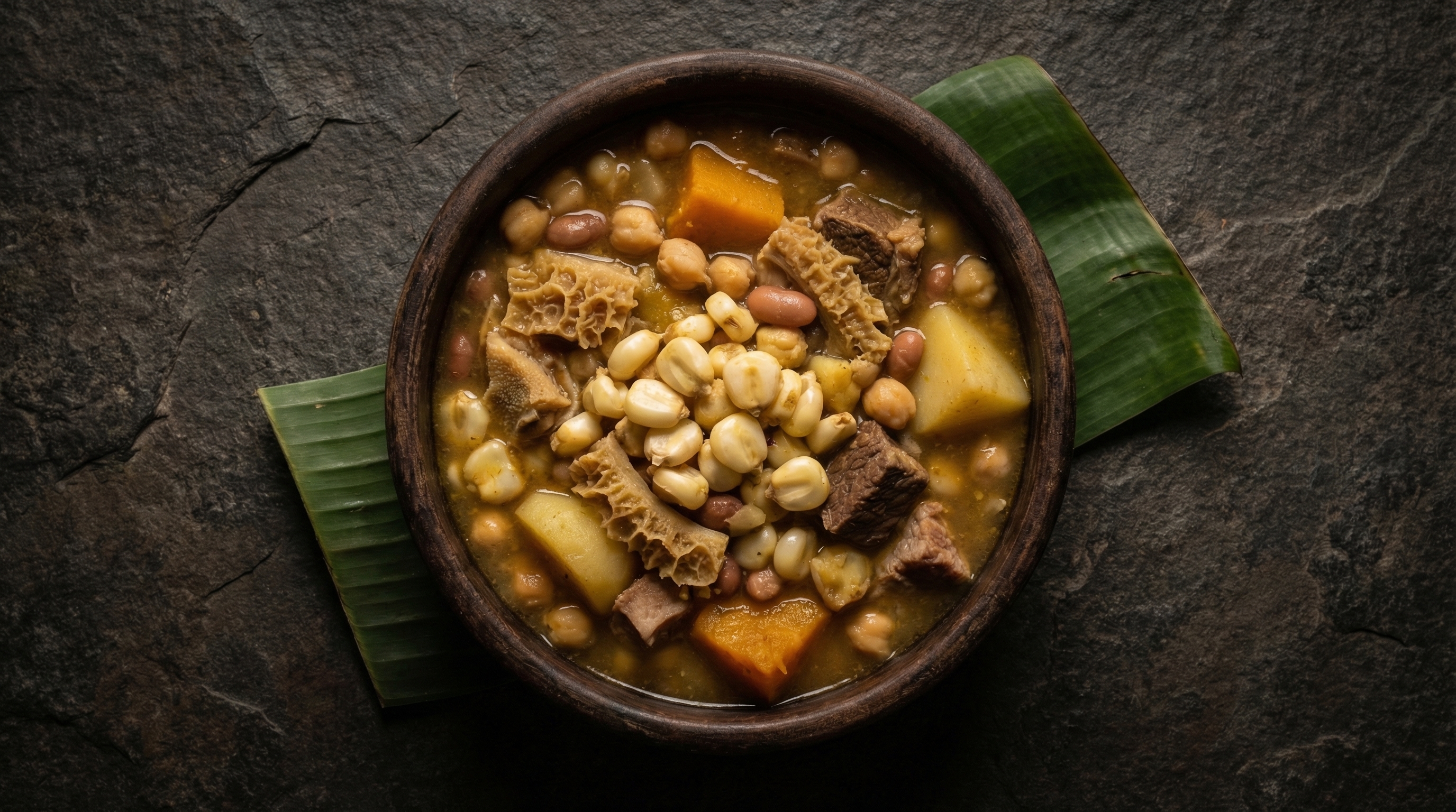 Cuantas calorias tiene el mute santandereano: tabla y porciones